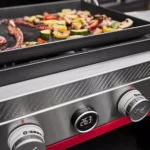 Plancha gaz WEBER 76 cm sur chariot – Image 5
