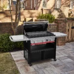 Plancha gaz WEBER 76 cm sur chariot – Image 6