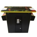 Table Cocktail Style Borne d'Arcade comprenant 60 Jeux Classiques, 64x73x93cm – Image 3