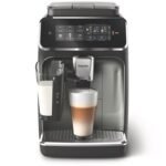 Expresso avec broyeur Philips EP3349/70 Machine automatique Série 3300 LatteGO Noir