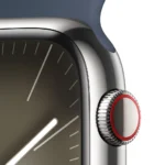 Montre connectée APPLE WATCH Serie 9 Cellular 45mm Acier/Argent Bleu Orage M/L – Image 4