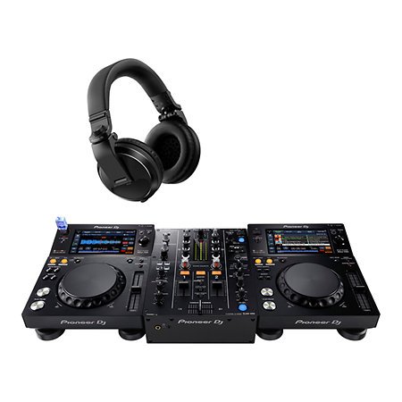 64453_1.jpg Pioneer DJ - 2x XDJ-700 + DJM 450 + HDJ-X5K – Image 1