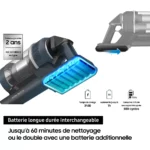 Aspirateur balai SAMSUNG Pack Jet 85 Pet + Double serpillière spray + 2ème filtre – Image 11