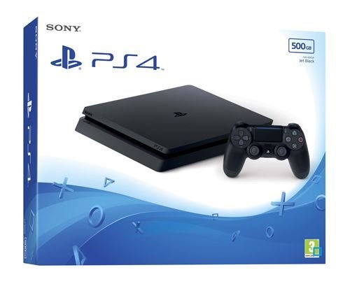 Console-Sony-PS4-Slim-500-Go-Noir.jpg Console Sony PS4 Slim 500 Go Noir – Image 1
