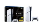 Console Sony PS5 Slim Edition Digital Blanc et Noir – Image 4