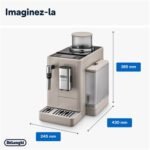 Expresso avec broyeur Delonghi Rivelia FEB4435.BG 1450 W Beige Sable – Image 5