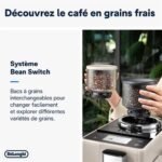 Expresso avec broyeur Delonghi Rivelia Latte FEB4455.BG 1450 W Beige Sable – Image 7