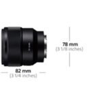Objectif hybride Sony FE 85mm f/1.8 noir – Image 2