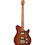 Music Man Axshht-Ramf-Rmm-0-C "Axis" Guitare Elec Roasted Amber Flame